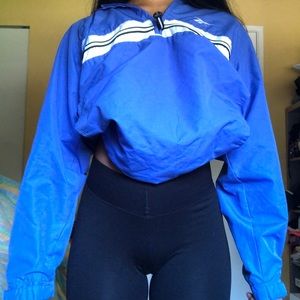 REEBOCK QUARTER ZIP WINDBREAKER